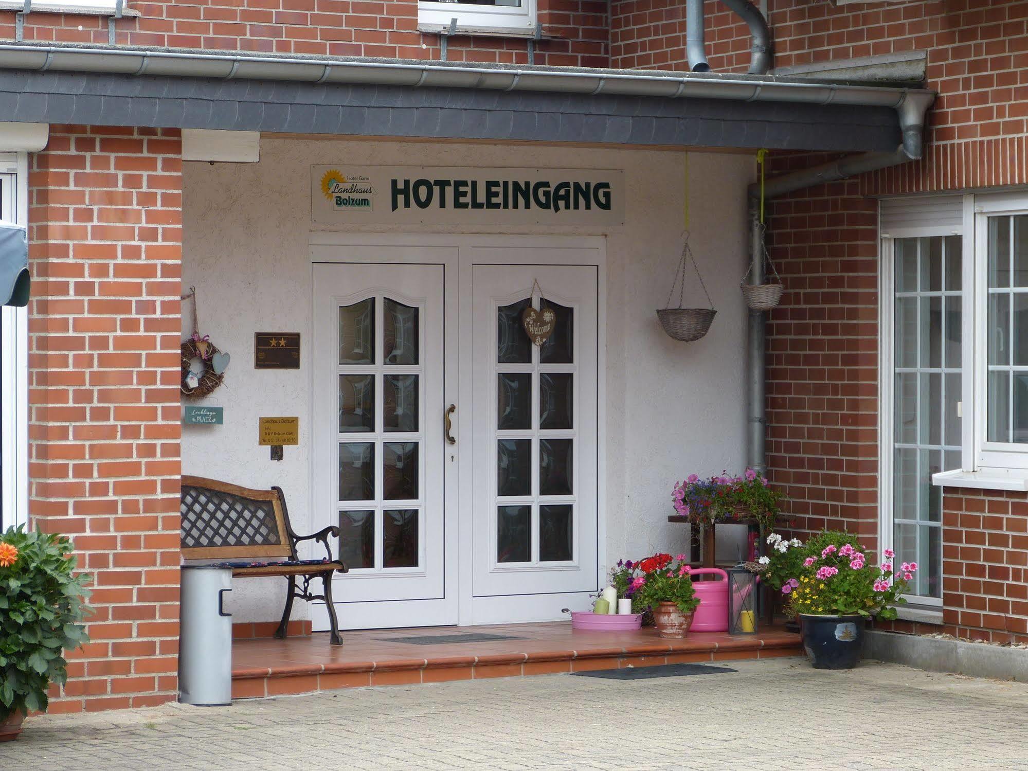 Hotel Landhaus Bolzum Sehnde Exterior foto